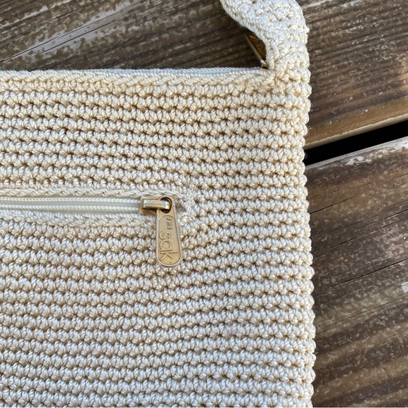 The Sak Cream Crochet Knitted Handbag - Picture 4 of 4